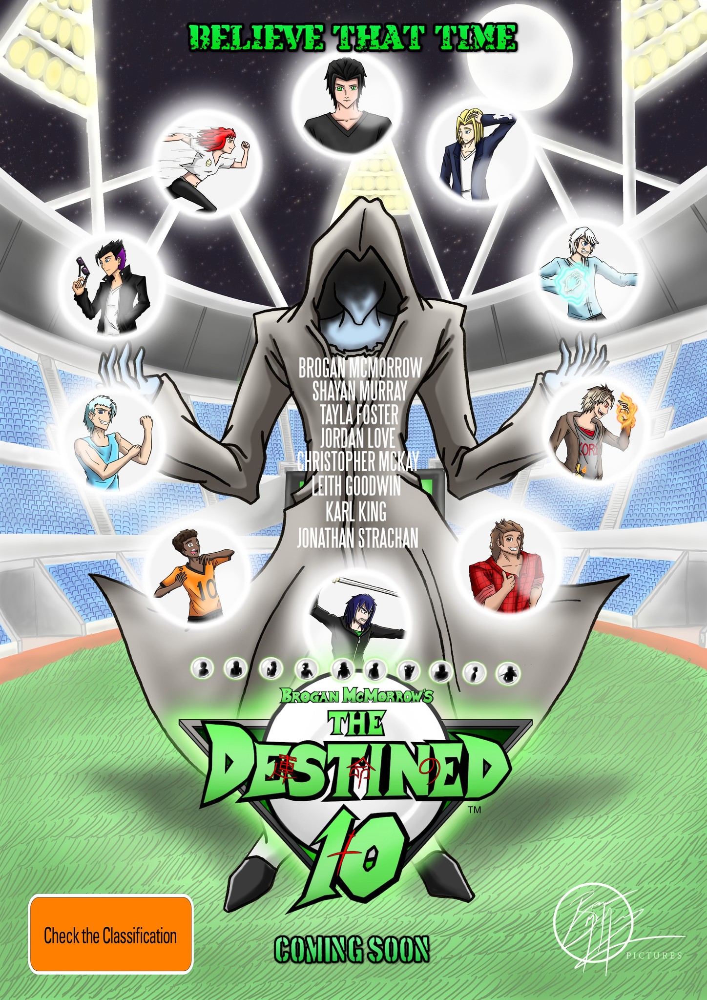 The Destined 10 by Brogan McMorrow (2023) постер